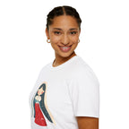 Virgin Mary Illustration T-Shirt — Cute Nativity Tee