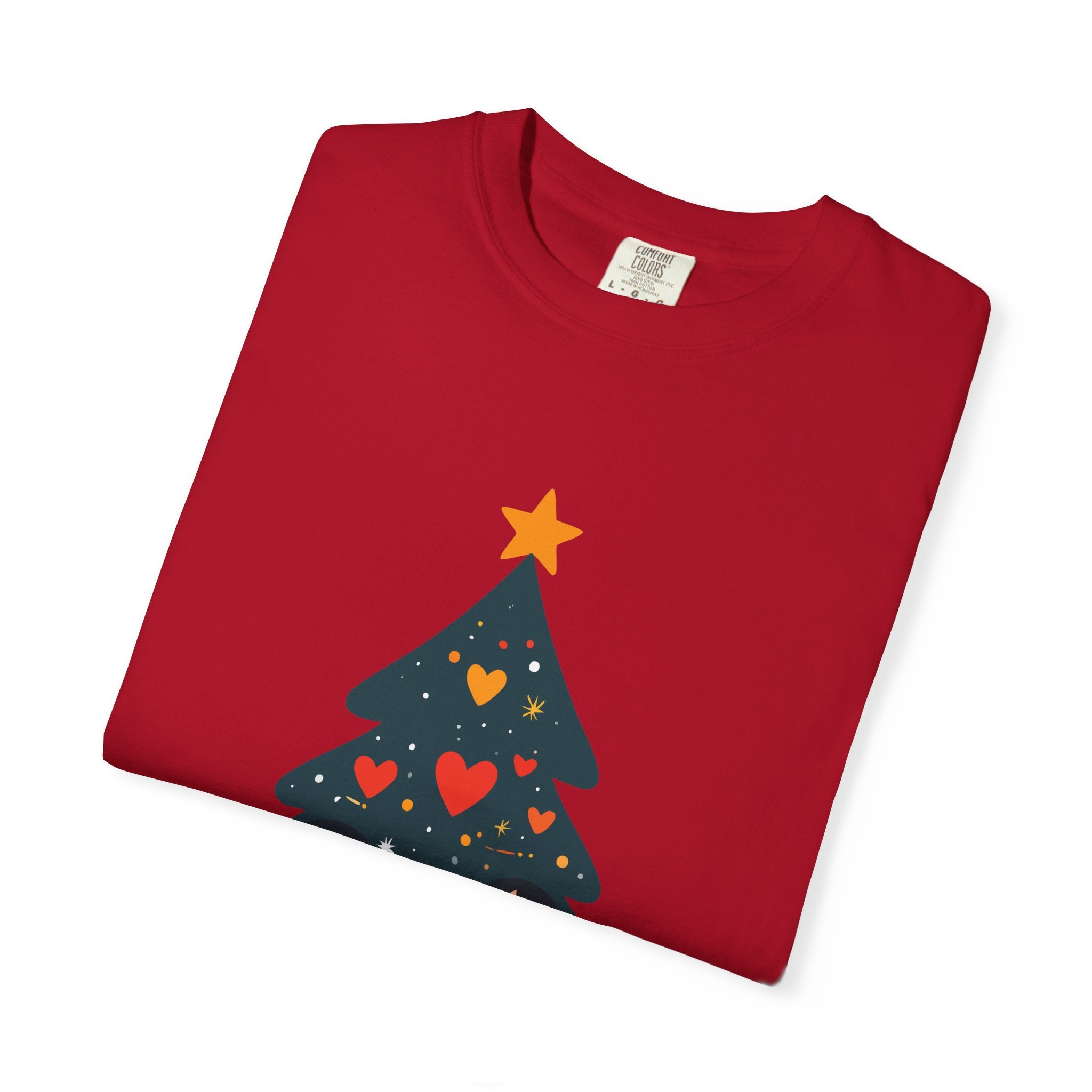Christmas Tree Kids Graphic T-Shirt — Holiday Family Tee