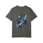 Floating Haunted Castle T‑Shirt Spooky Gothic Fantasy Tee