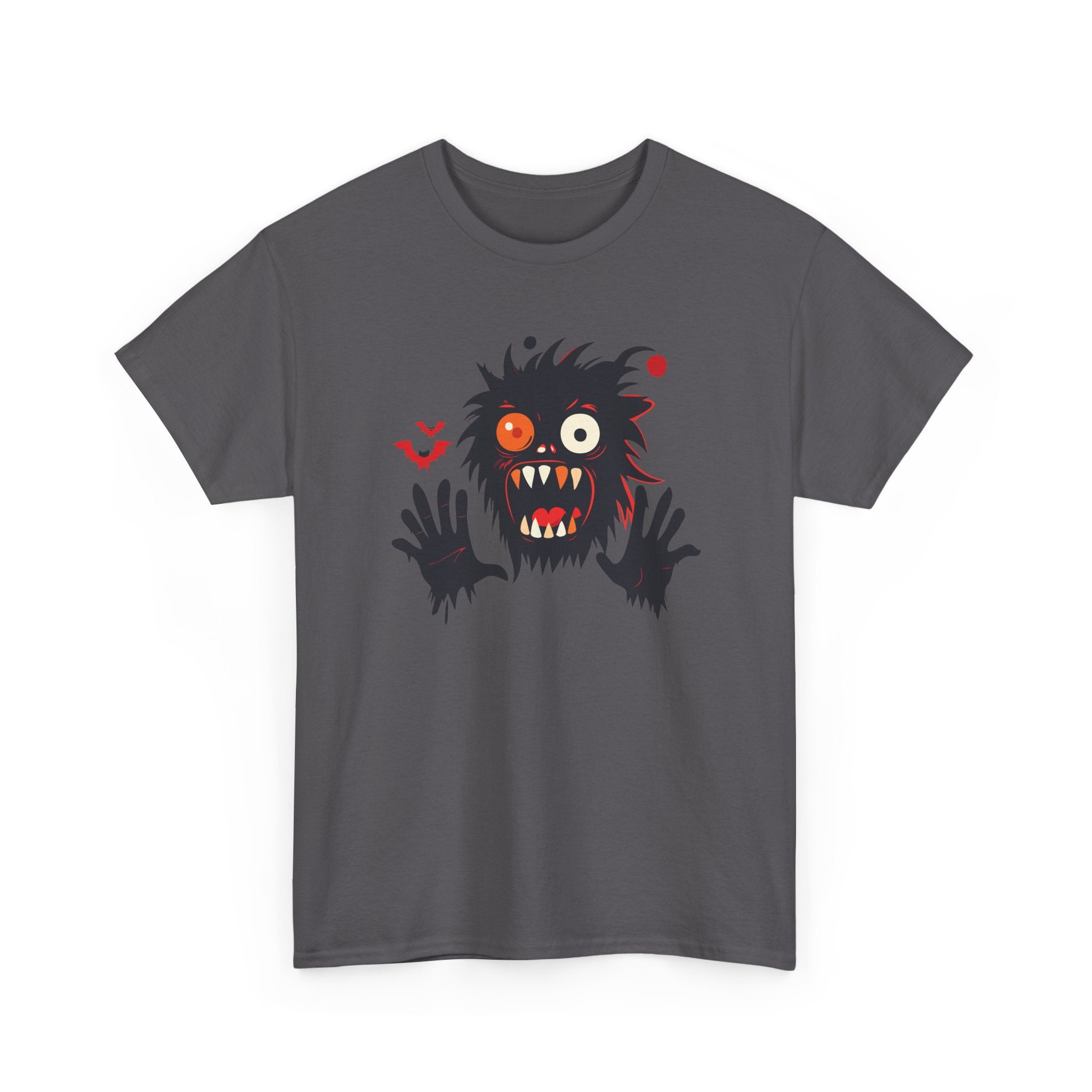 Monster Face T-Shirt Scary Creepy Graphic Tee (Halloween)