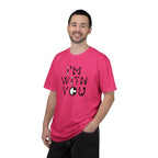 I’m With You Graphic T‑Shirt Bold Typography Tee
