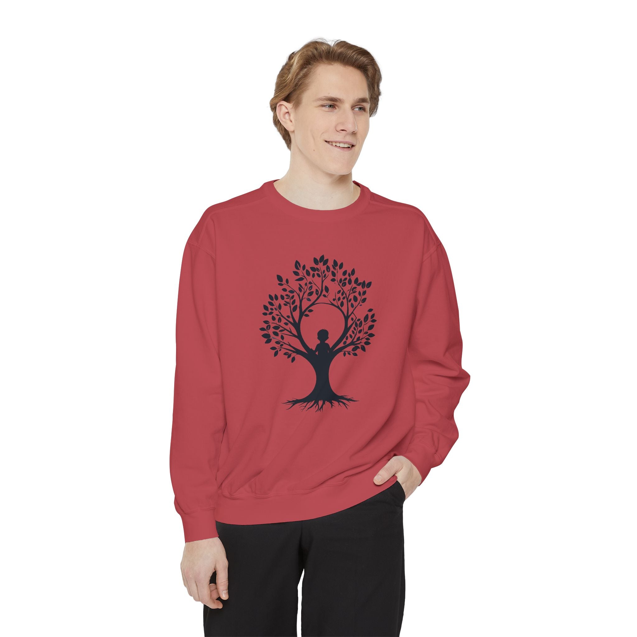 Tree of Life Sweatshirt Yoga Meditation Spiritual Crewneck