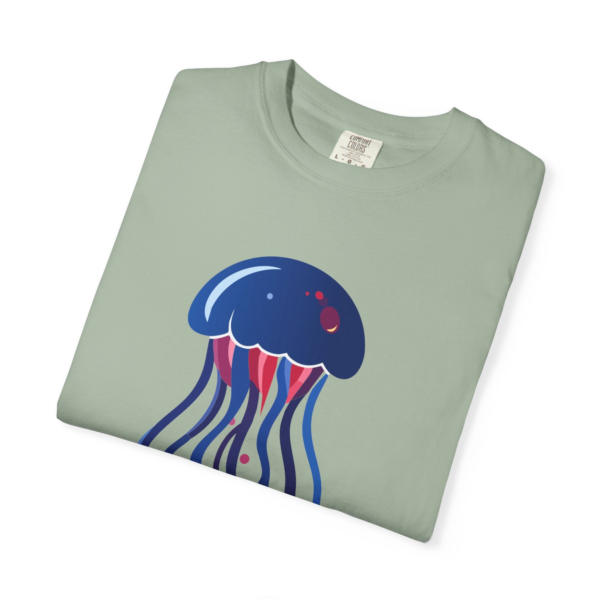 Jellyfish Graphic T-Shirt Nautical Ocean Sea Life Tee