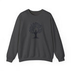 Crewneck Sweatshirt Tree of Life Yoga Silhouette