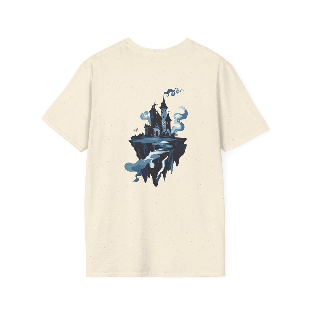 Haunted Floating Castle T-Shirt Spooky Gothic Fantasy Tee