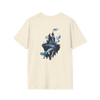 Haunted Floating Castle T-Shirt Spooky Gothic Fantasy Tee