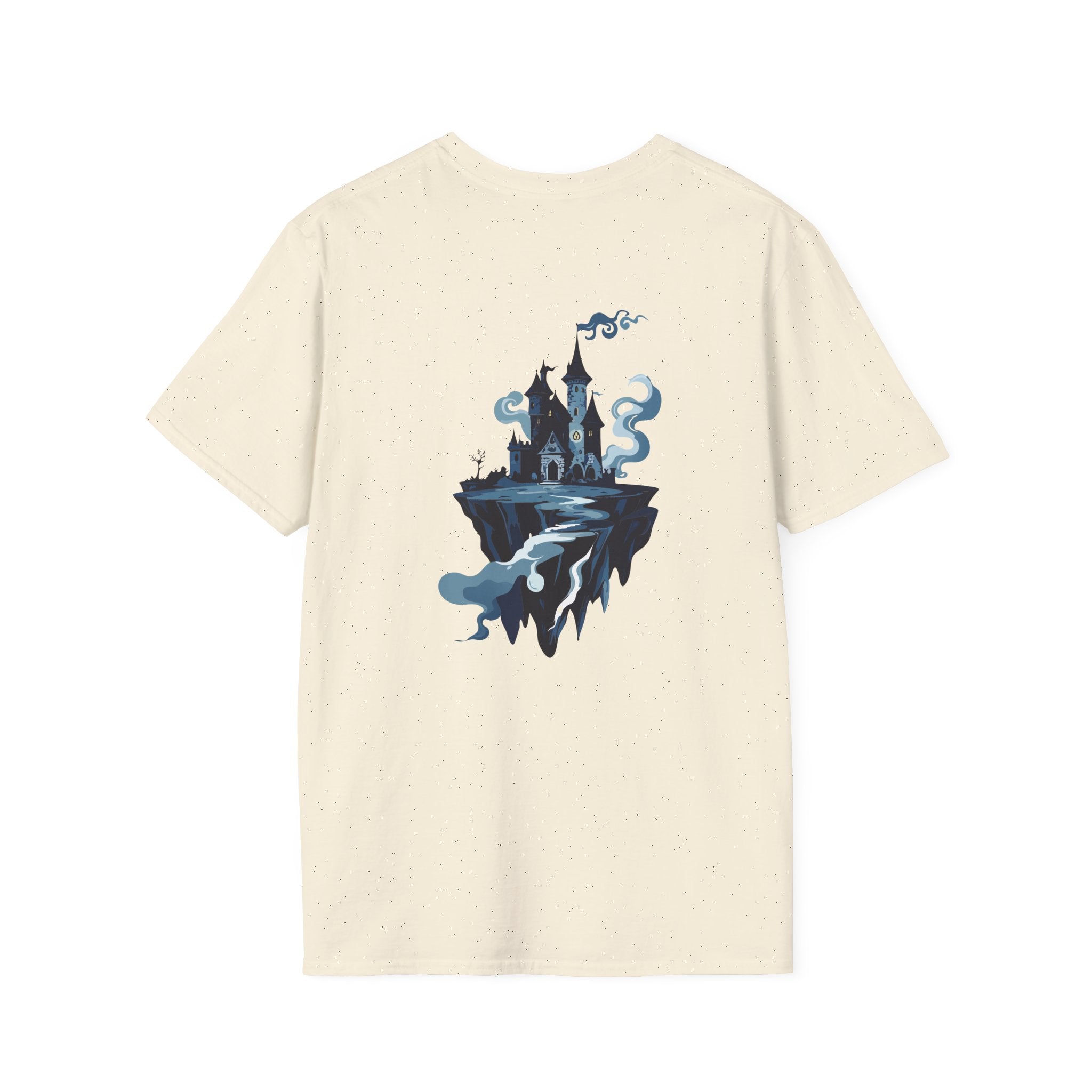 Haunted Floating Castle T-Shirt Spooky Gothic Fantasy Tee