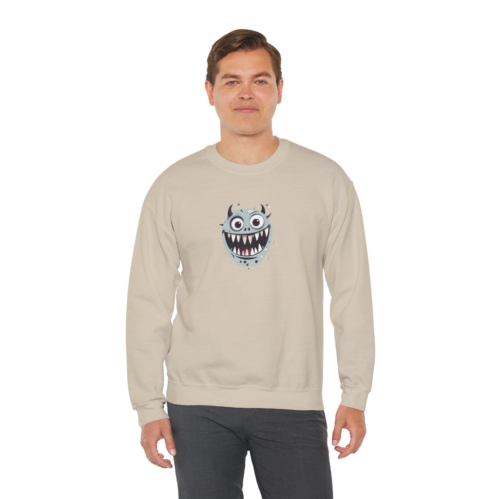 Cute Scary Monster Crewneck Sweatshirt