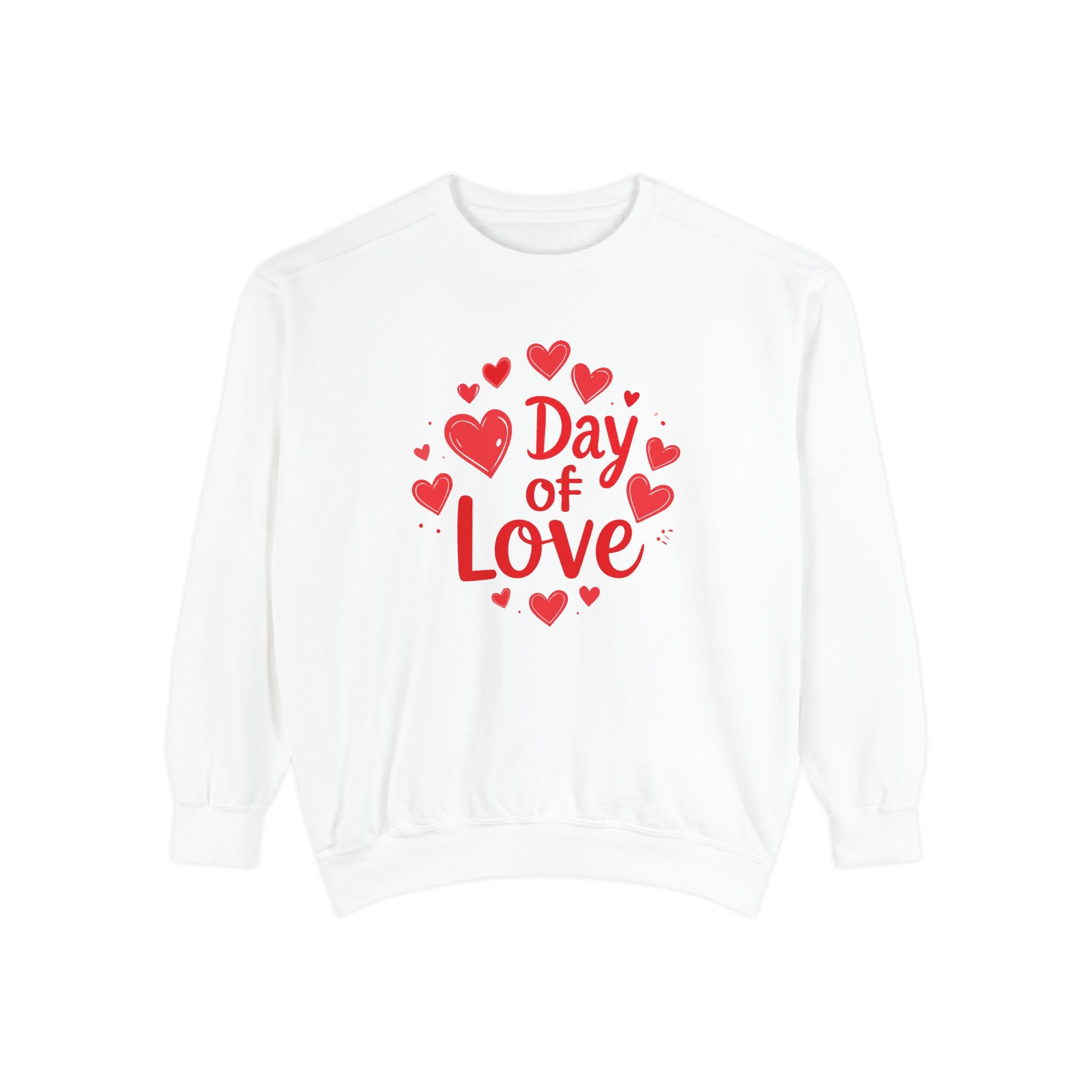 Heart Day Unisex Sweatshirt - Day of Love Design