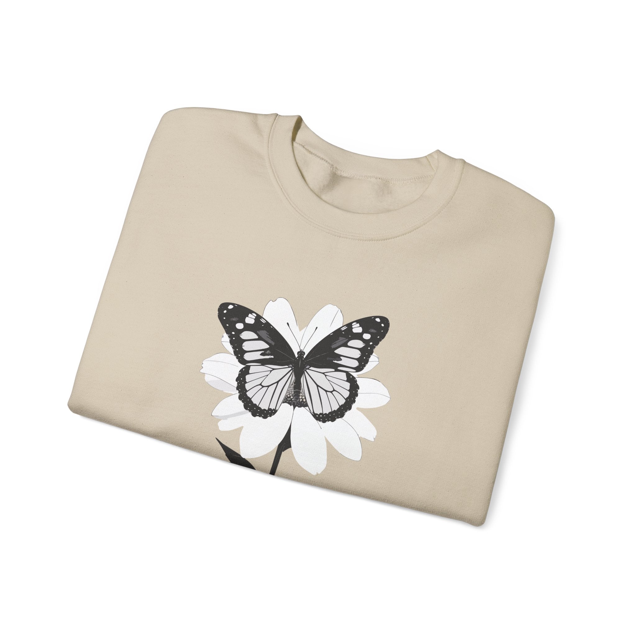 Butterfly Bloom Crewneck Sweatshirt Quiet Poise Edition