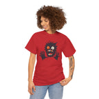 Monster Face T-Shirt Scary Creepy Graphic Tee (Halloween)