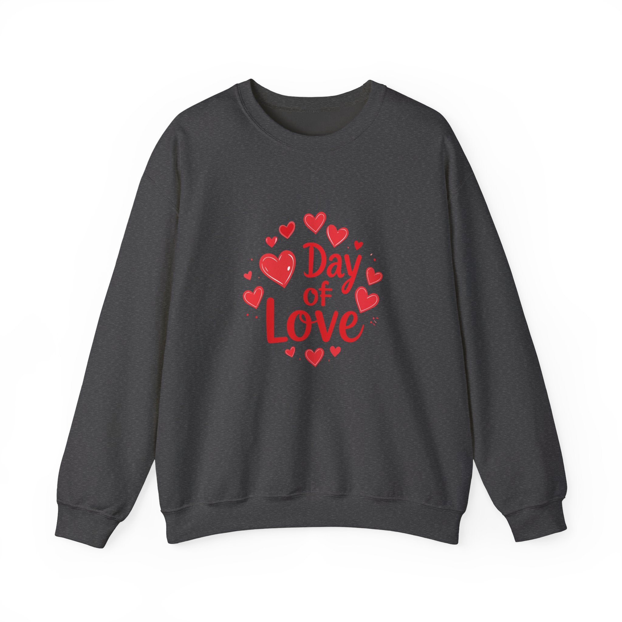 Christmas and Valentine "Day of Love" Crewneck Sweatshirt