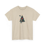 Christmas Tree Tee — Cute Heart Holiday T‑Shirt