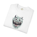 Monster Face T-Shirt Cute Scary Cartoon Graphic Tee