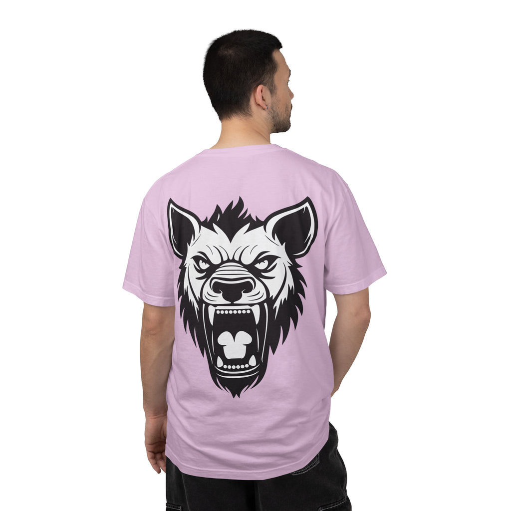 Hyena Graphic Tee Fierce Roaring Head Shirt