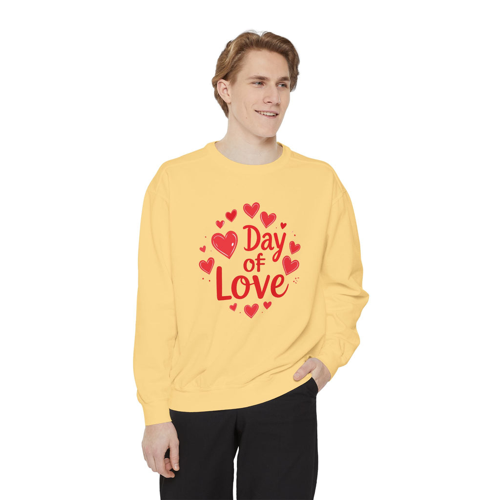 Heart Day Unisex Sweatshirt - Day of Love Design