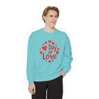 Heart Day Unisex Sweatshirt - Day of Love Design