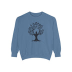 Tree of Life Sweatshirt Yoga Meditation Spiritual Crewneck