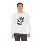 Corgi Playing Guitar Sweatshirt Cute Musical Dog Crewneck