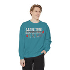 Leave Your Comfort Zone Sweatshirt "3, 2, 1" Motivational Crewneck