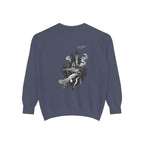 Floating Haunted Castle Sweatshirt Gothic Floating Island Crewneck
