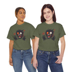 Monster Face T-Shirt Scary Creepy Graphic Tee (Halloween)