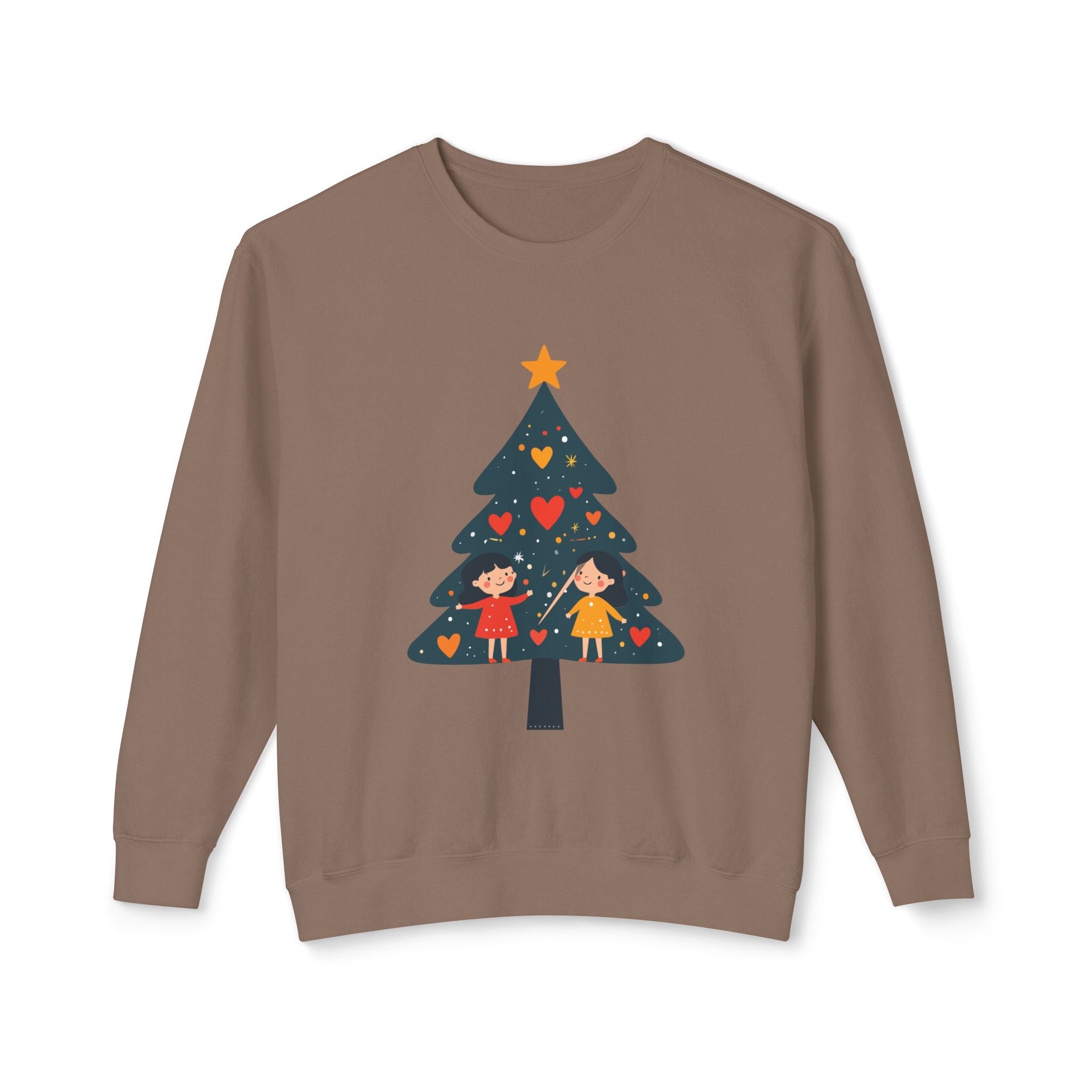 Christmas Tree Sweatshirt — Cute Kids Holiday Tree Design