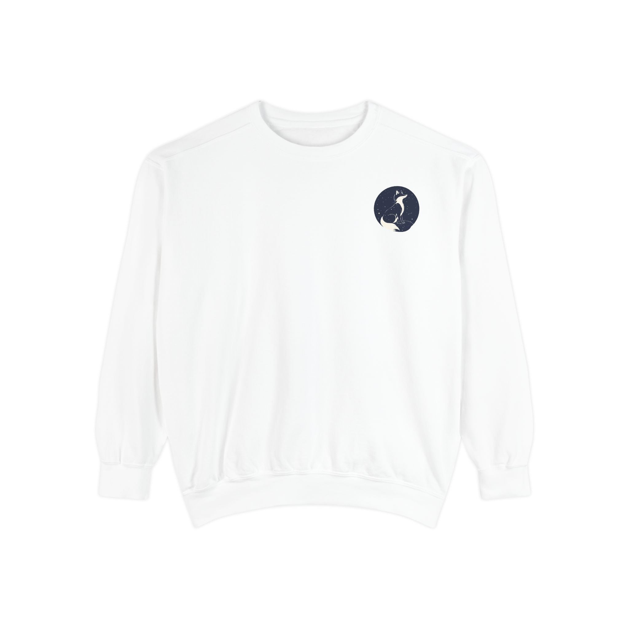 Fox Moon Sweatshirt Vintage Celestial Fox Crewneck