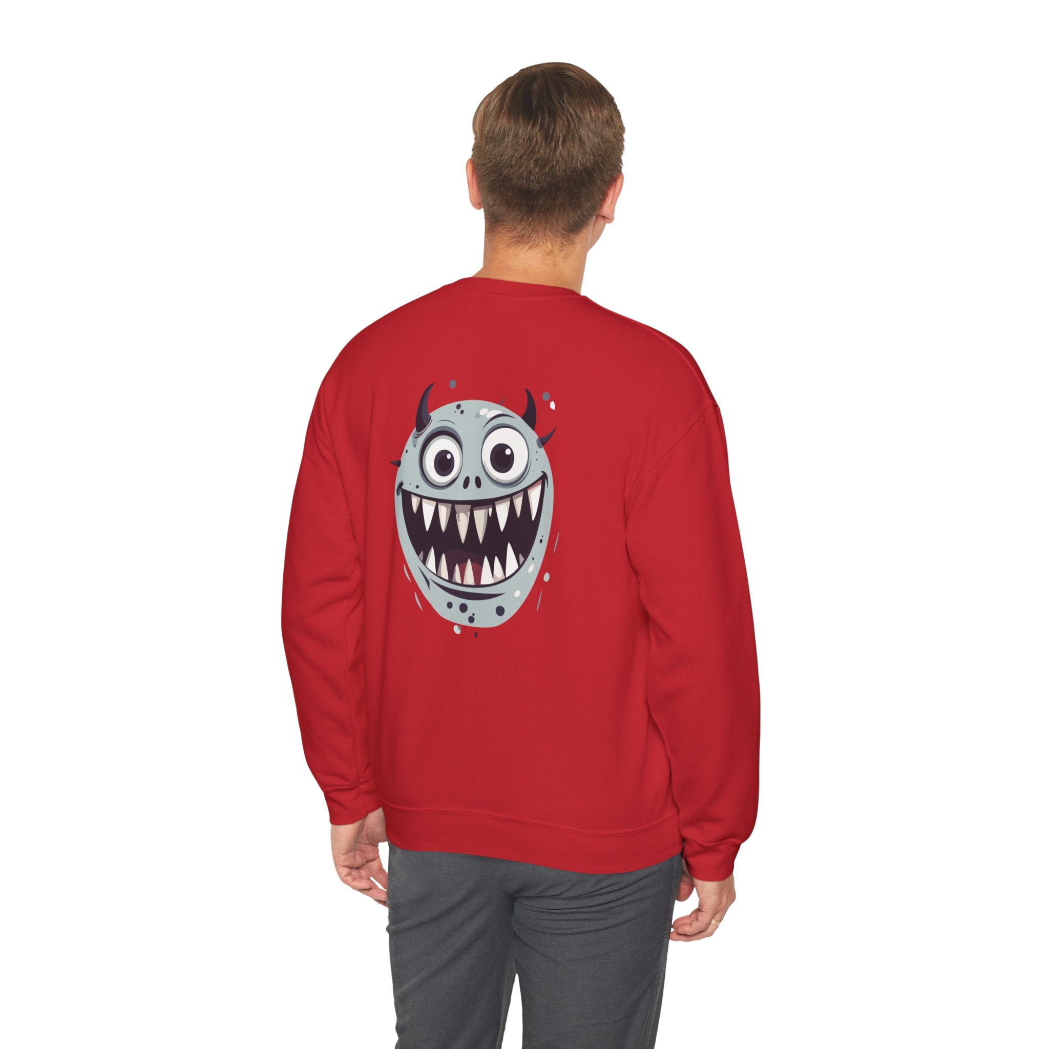 Cute Scary Monster Crewneck Sweatshirt