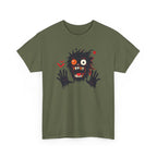 Monster Face T-Shirt Scary Creepy Graphic Tee (Halloween)