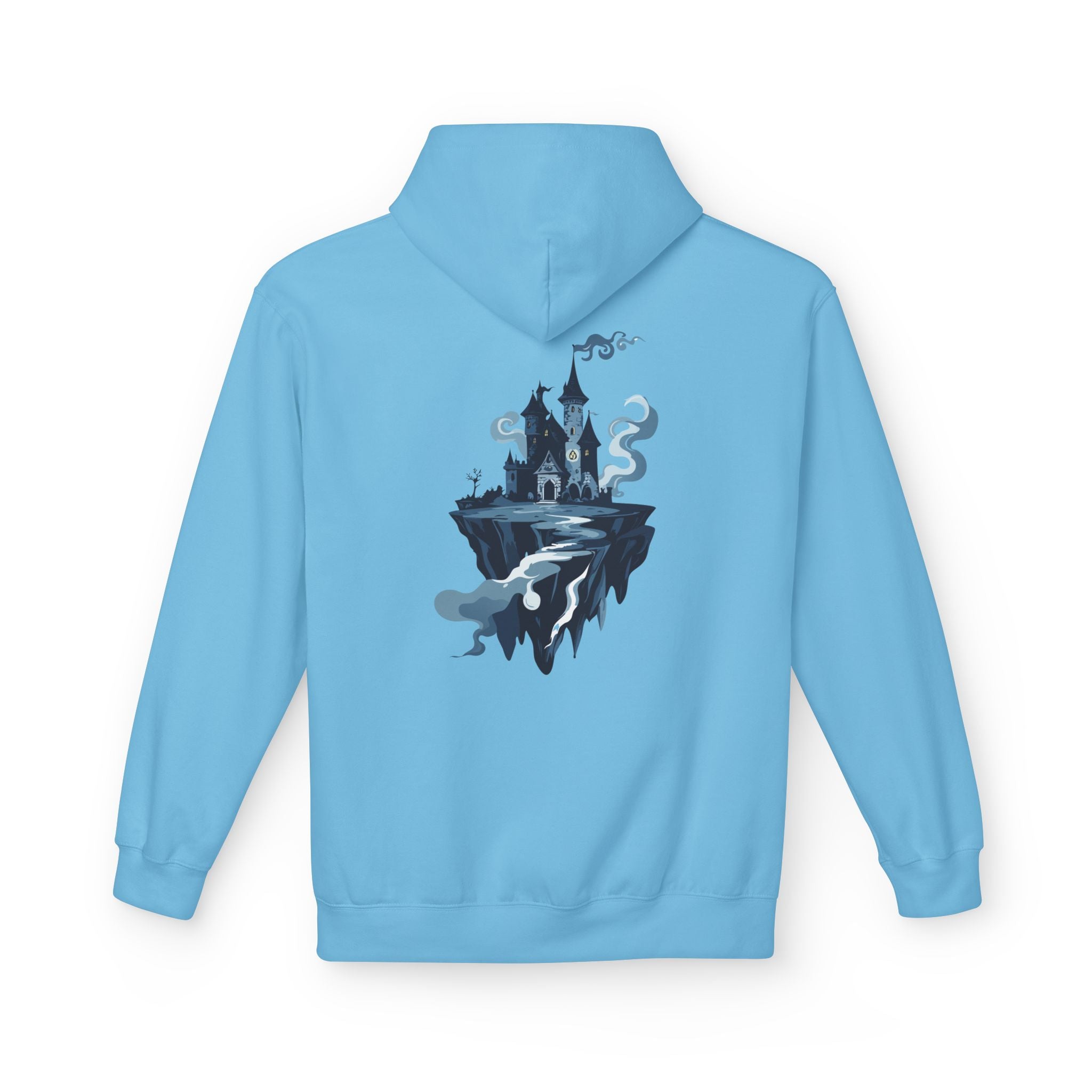 Floating Castle Hoodie Gothic Fantasy Graphic Pullover