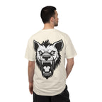 Hyena Graphic Tee Fierce Roaring Head Shirt