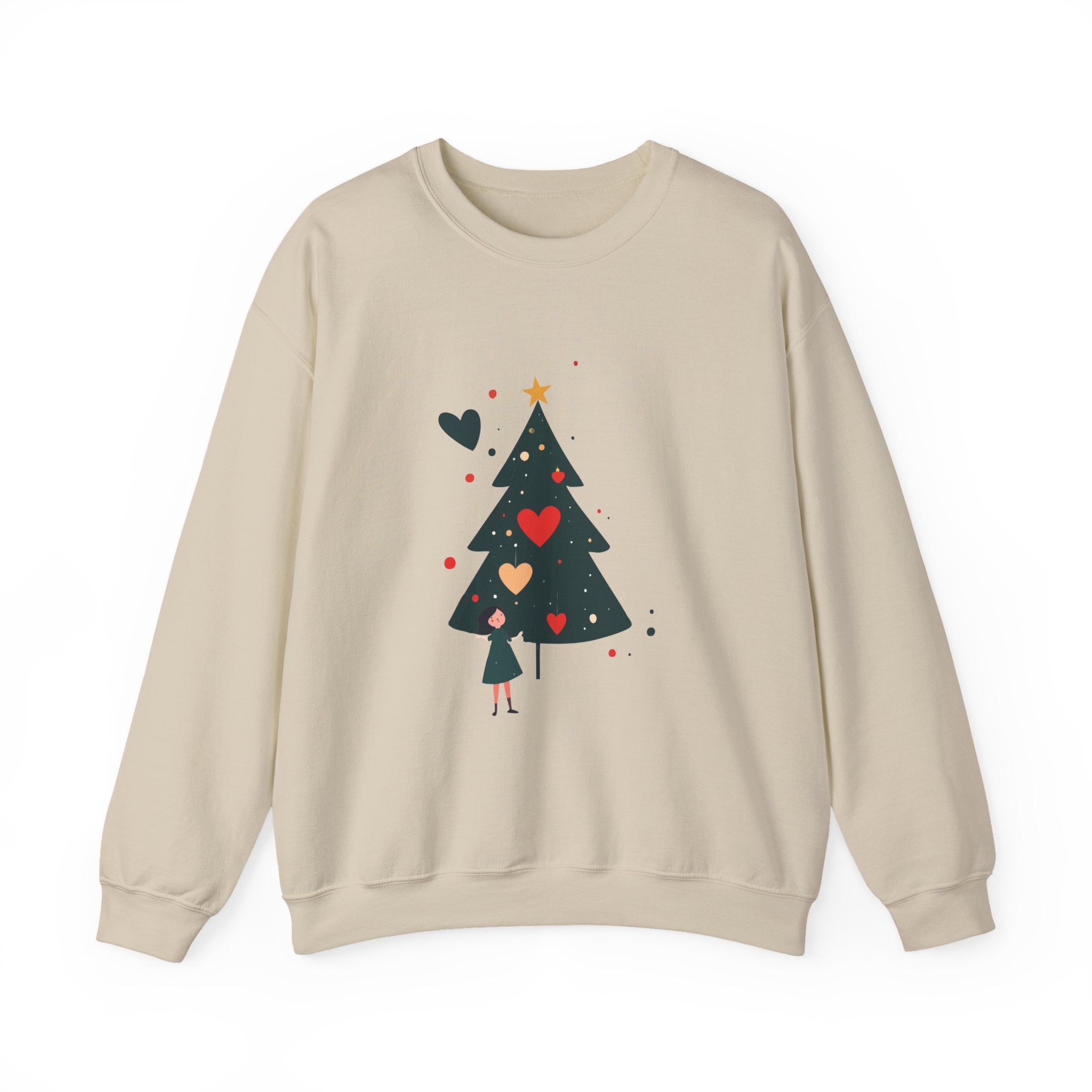 Christmas Tree Heart Sweatshirt