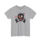 Monster Face T-Shirt Scary Creepy Graphic Tee (Halloween)