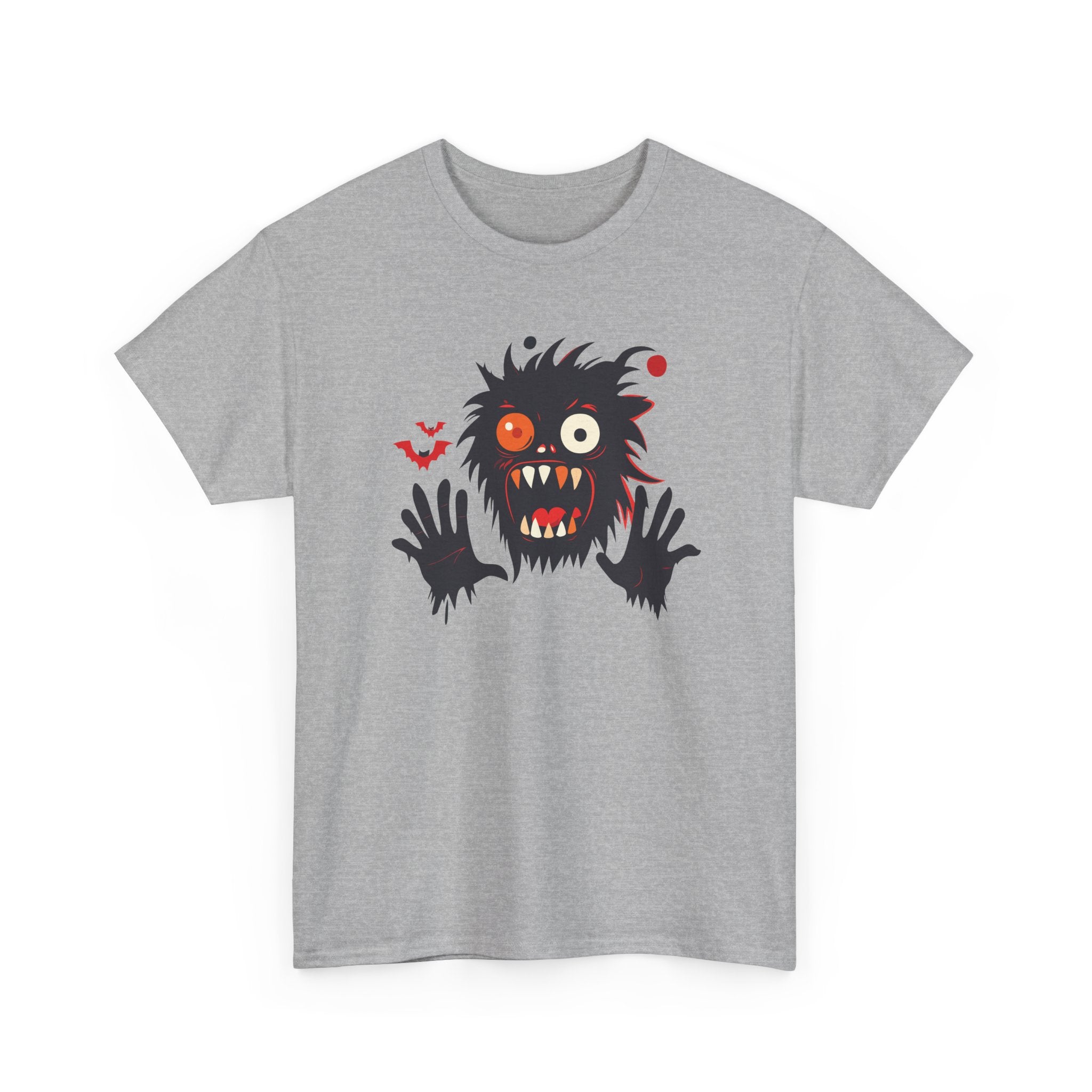 Monster Face T-Shirt Scary Creepy Graphic Tee (Halloween)