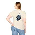 Haunted Floating Castle T-Shirt Spooky Gothic Fantasy Tee