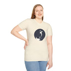 Fox Moon T‑Shirt Minimal Night Sky Fox Graphic Tee