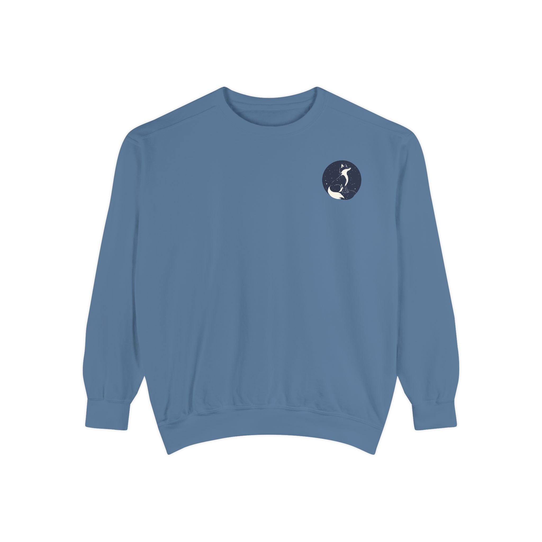 Fox Moon Sweatshirt Vintage Celestial Fox Crewneck