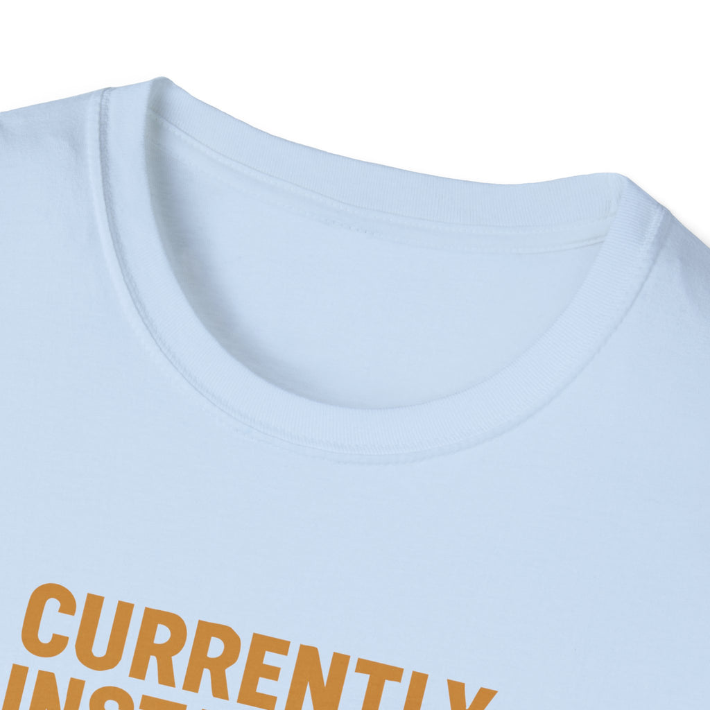 Currently Installing Festive Updates Christmas T-Shirt Holiday Gnome Tee