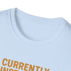 Currently Installing Festive Updates Christmas T-Shirt Holiday Gnome Tee