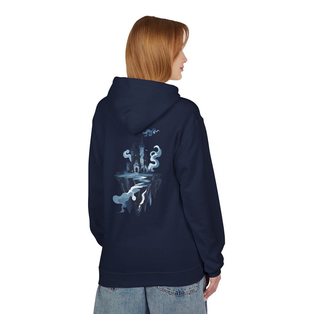 Floating Castle Hoodie Gothic Fantasy Graphic Pullover