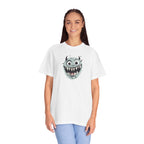 Monster Face T-Shirt Cute Scary Cartoon Graphic Tee