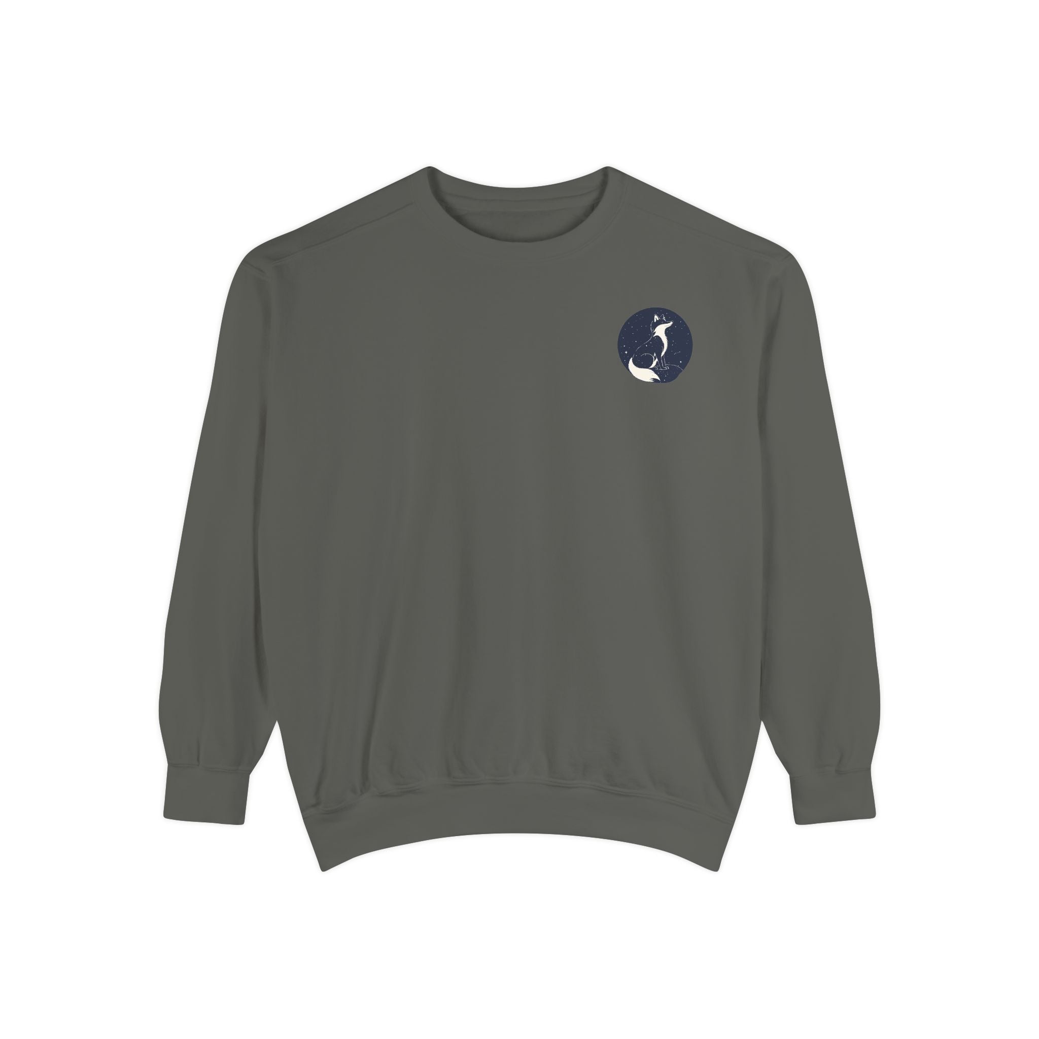 Fox Moon Sweatshirt Vintage Celestial Fox Crewneck