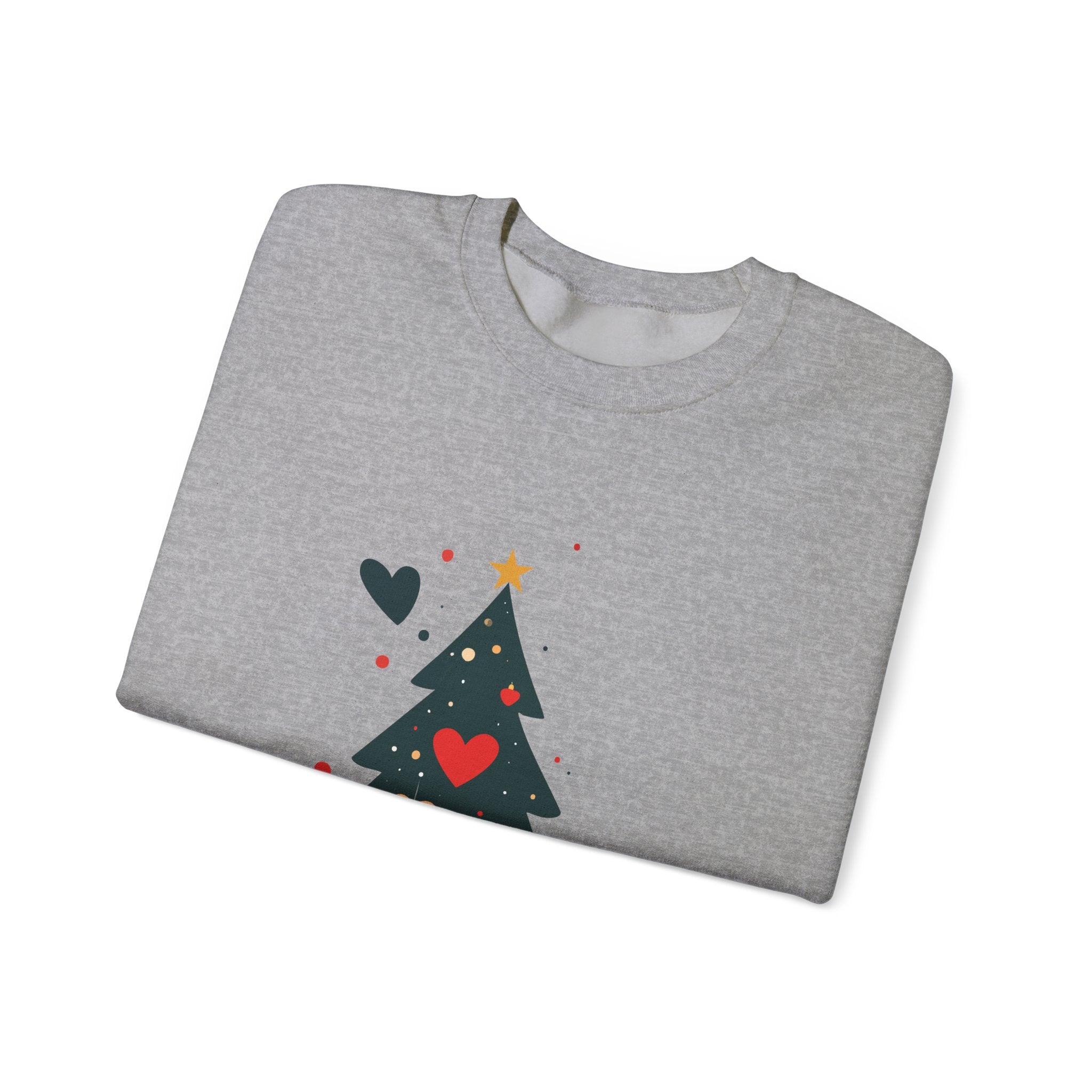 Christmas Tree Heart Sweatshirt