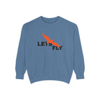 Let's Fly Sweatshirt, Graphic Bird Crewneck