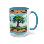 Oak Tree Scenic Accent Coffee Mug Nature Landscape 11/15oz