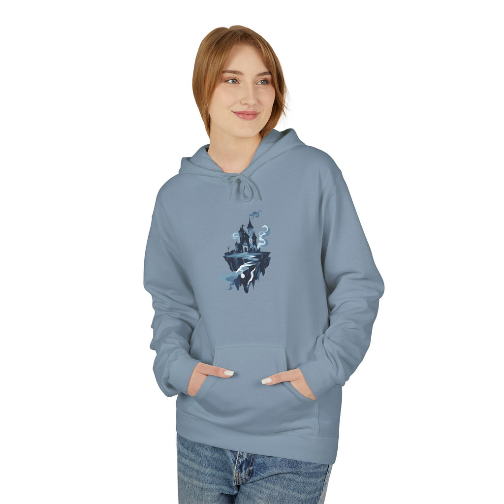 Floating Castle Hoodie Gothic Fantasy Graphic Pullover