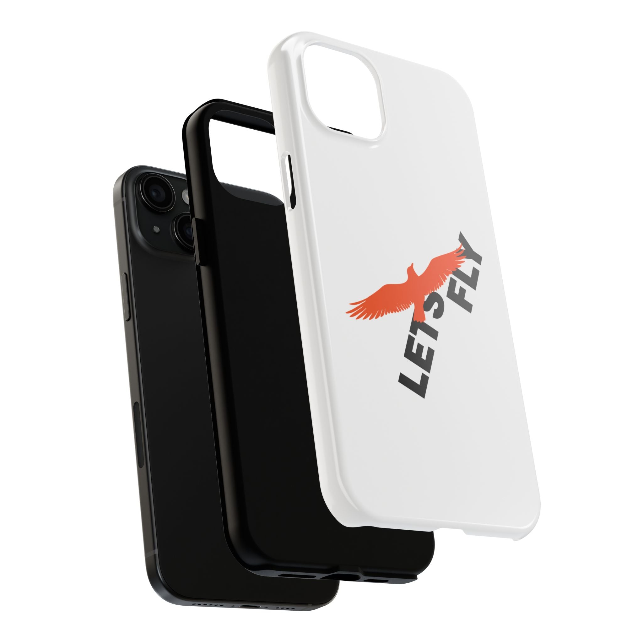Hard Phone Case — Let’s Fly Eagle Graphic