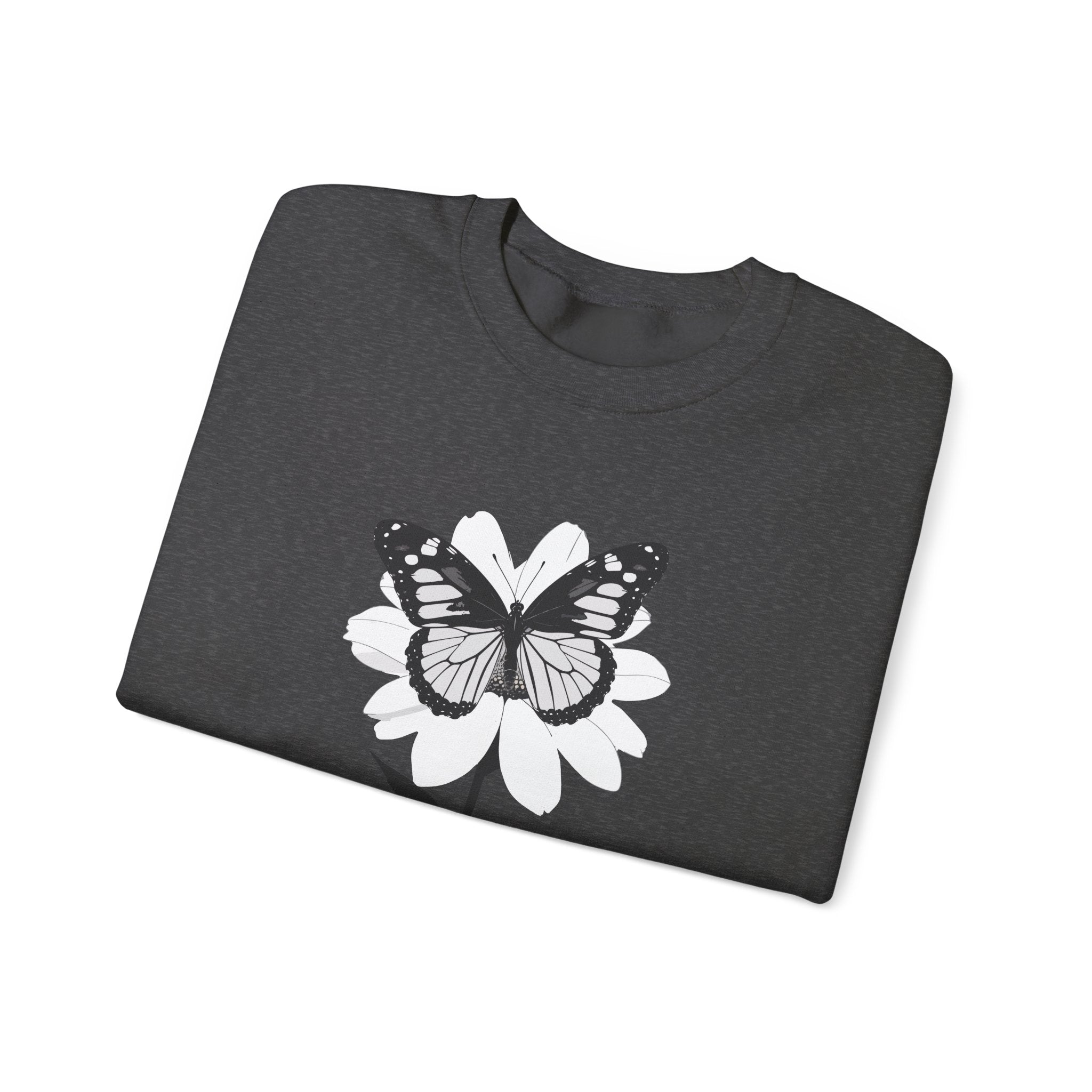 Butterfly Bloom Crewneck Sweatshirt Quiet Poise Edition