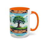 Oak Tree Scenic Accent Coffee Mug Nature Landscape 11/15oz